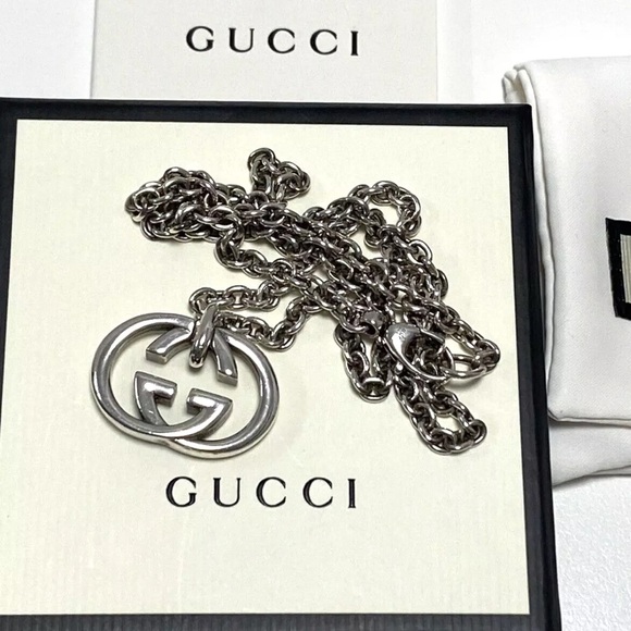 Gucci 925 Sterling Silver Luxury Necklace - Picture 5 of 7